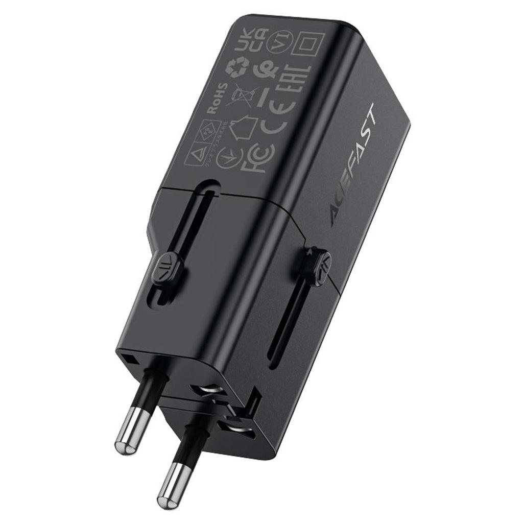 ACEFAST Z7 PD30W GaN Wall Charger for Travel – Multi-Plug USB-C Fast Charger - Saleshubstore