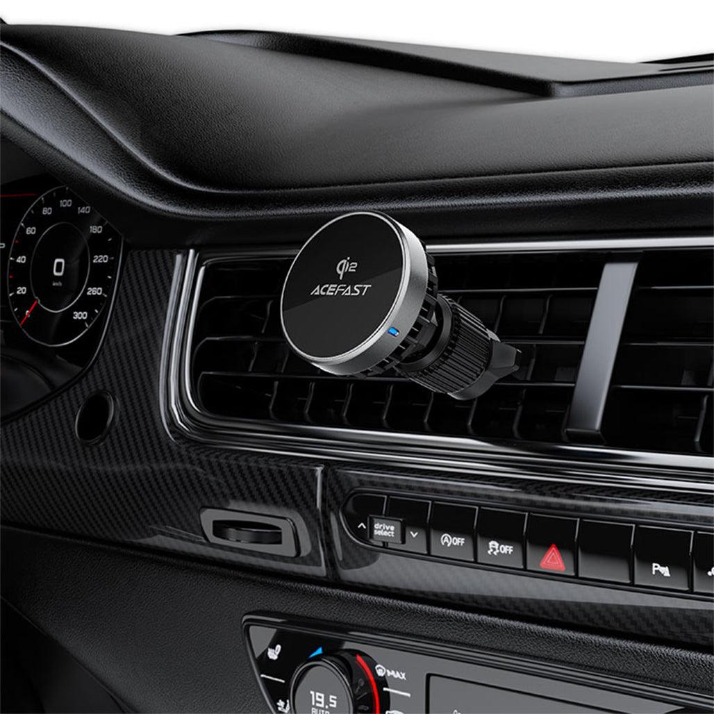 Acefast D40 MagSafe Wireless Car Charger with Qi2 Fast Charging & Cooling Fan – Air Vent Phone Mount Holder - Saleshubstore