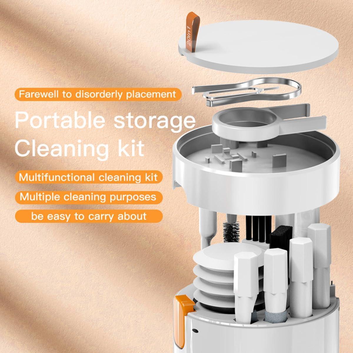 Porodo 20IN1 MULTI-PURPOSE CLEANING KIT - Saleshubstore