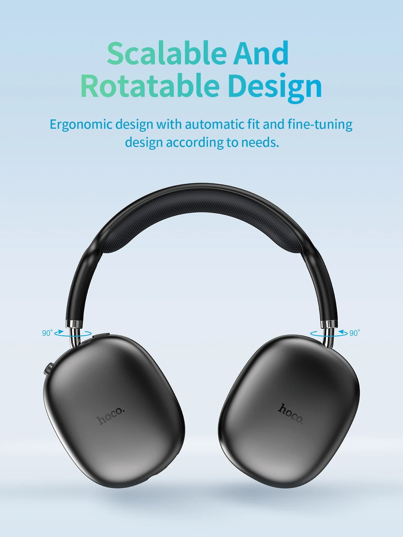 Hoco W35 Air Triumph Wireless Headphone - Saleshubstore