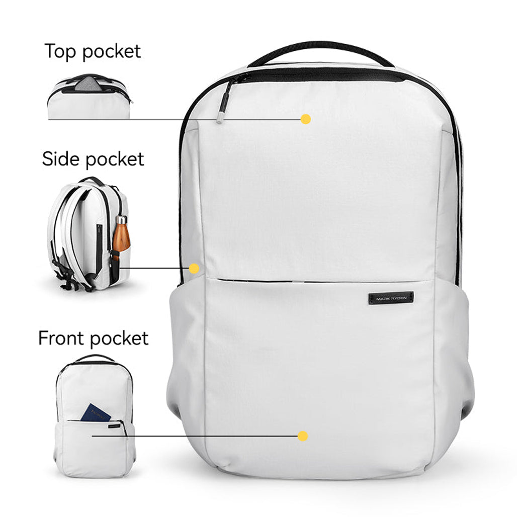 Mark Ryden Ultra-Light 15.6” Waterproof Backpack with USB Charging Port – MR1106