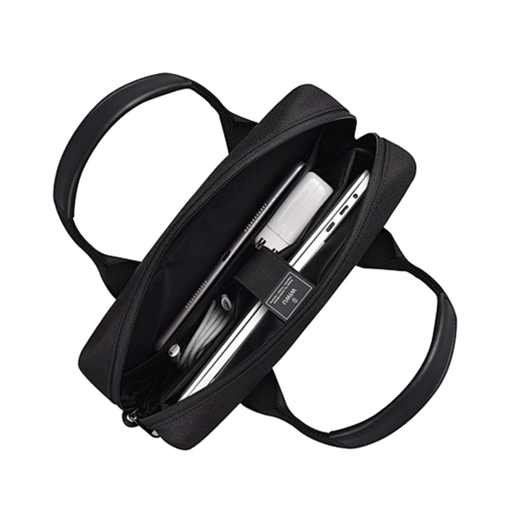 WiWU Alpha Vertical Layer Bag 14.2″ – Water-Resistant Laptop & Tablet Shoulder Bag