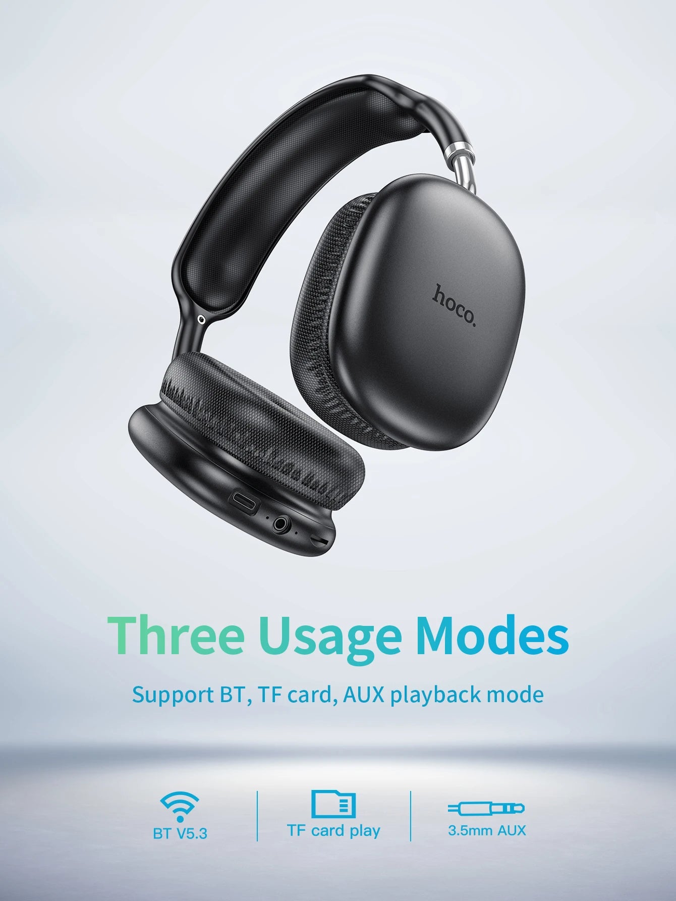 Hoco W35 Air Triumph Wireless Headphone - Saleshubstore