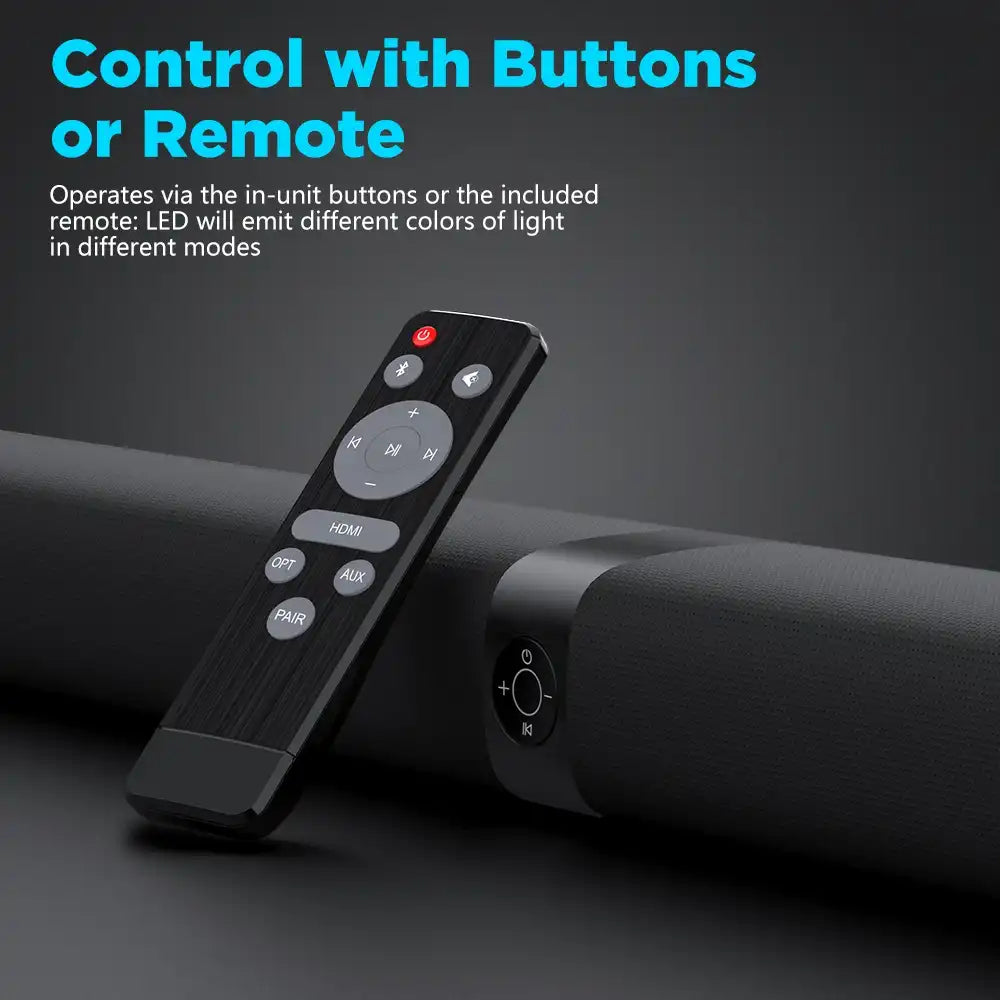 Wiwu Sounder S1 60W Bluetooth 5.0 Sound Bar – Home Theater Sound System
