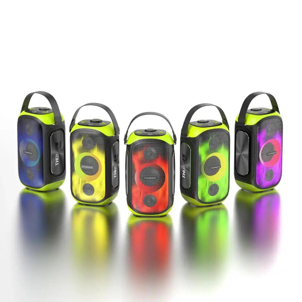WiWU Thunder Speaker P20 – 80W Portable Bluetooth Speaker with TWS, Lights & Mic - Saleshubstore