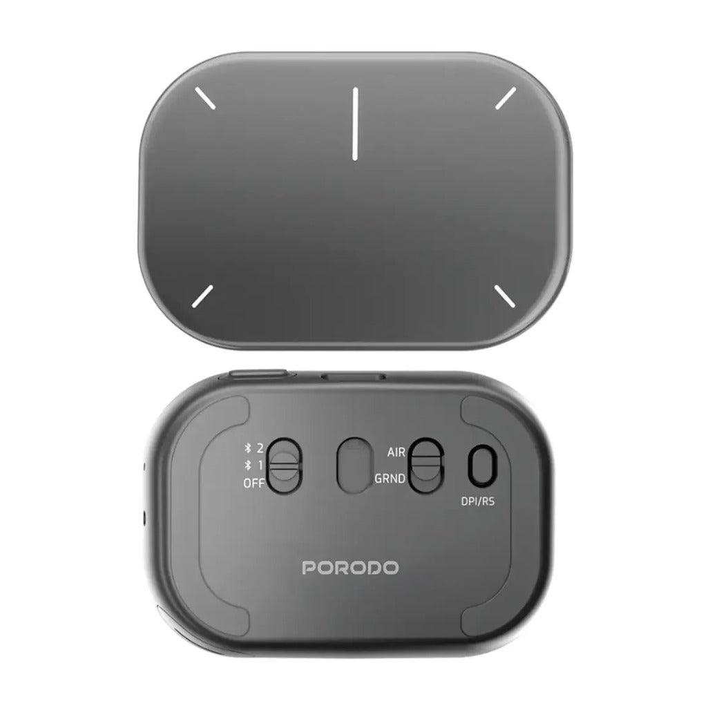 Porodo Vireo Bluetooth Wireless Mouse & Presentation Clicker – Dual Device Smart Control