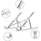 Yesido LP01 Aluminum Adjustable Laptop Stand - Saleshubstore