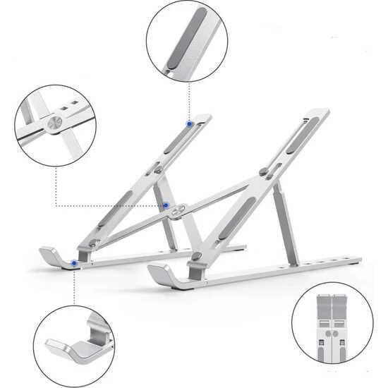 Yesido LP01 Aluminum Adjustable Laptop Stand - Saleshubstore