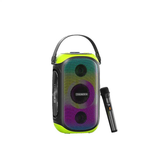 WiWU Thunder Speaker P20 – 80W Portable Bluetooth Speaker with TWS, Lights & Mic - Saleshubstore