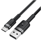 Acefast C22-04 USB-A to USB-C Charging & Data Cable – 3A Fast Charge, Nylon Braided