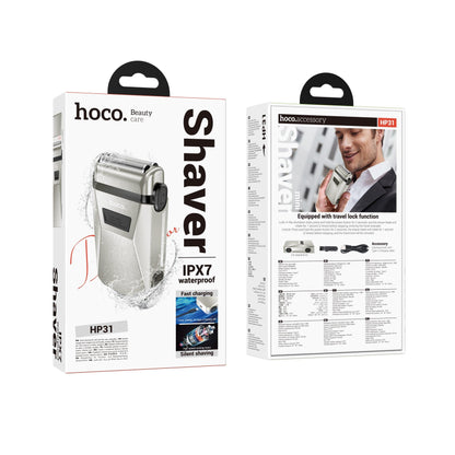 Hoco HP31 Zinc Alloy Double-Razor Shaver - Saleshubstore