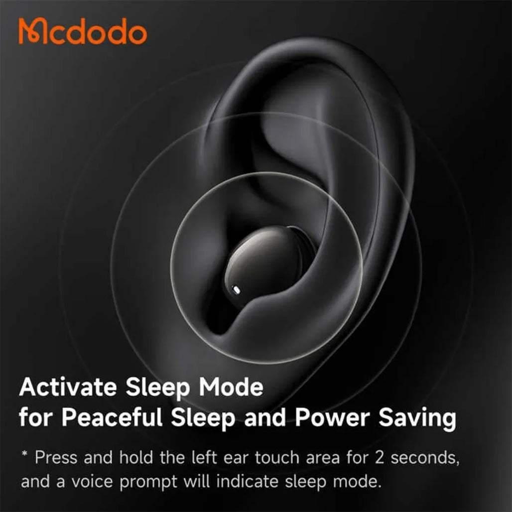Mcdodo HP-4490 Goodnight Sleep TWS Wireless Earphones – 24H Battery Life, Ultra-Comfort Design, Noise Isolation | Bluetooth 5.3 - Saleshubstore