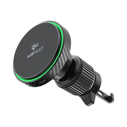 Acefast D33 MagSafe Wireless Car Charger – Qi2 Fast Charging Air Vent Mount for iPhone - Saleshubstore