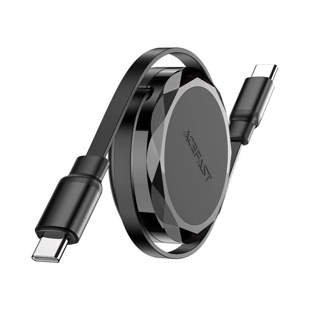 ACEFAST C13-03 Retractable USB-C to USB-C Fast Charging & Data Cable (60W, 0.8m) - Saleshubstore