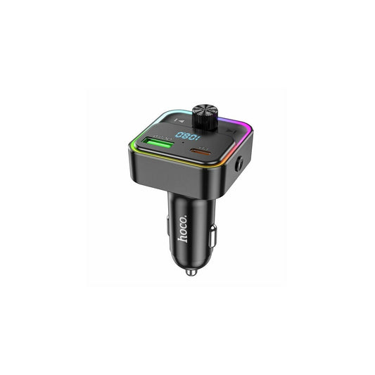 Hoco Car Adapter E81 Fantasy PD30W+QC3.0 car BT FM Transmitter - Saleshubstore