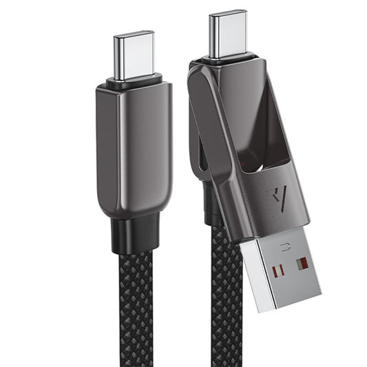 ACEFAST C13-04 USB-A / USB-C to USB-C Charging &amp; Data Cable (60W, 1.2m)