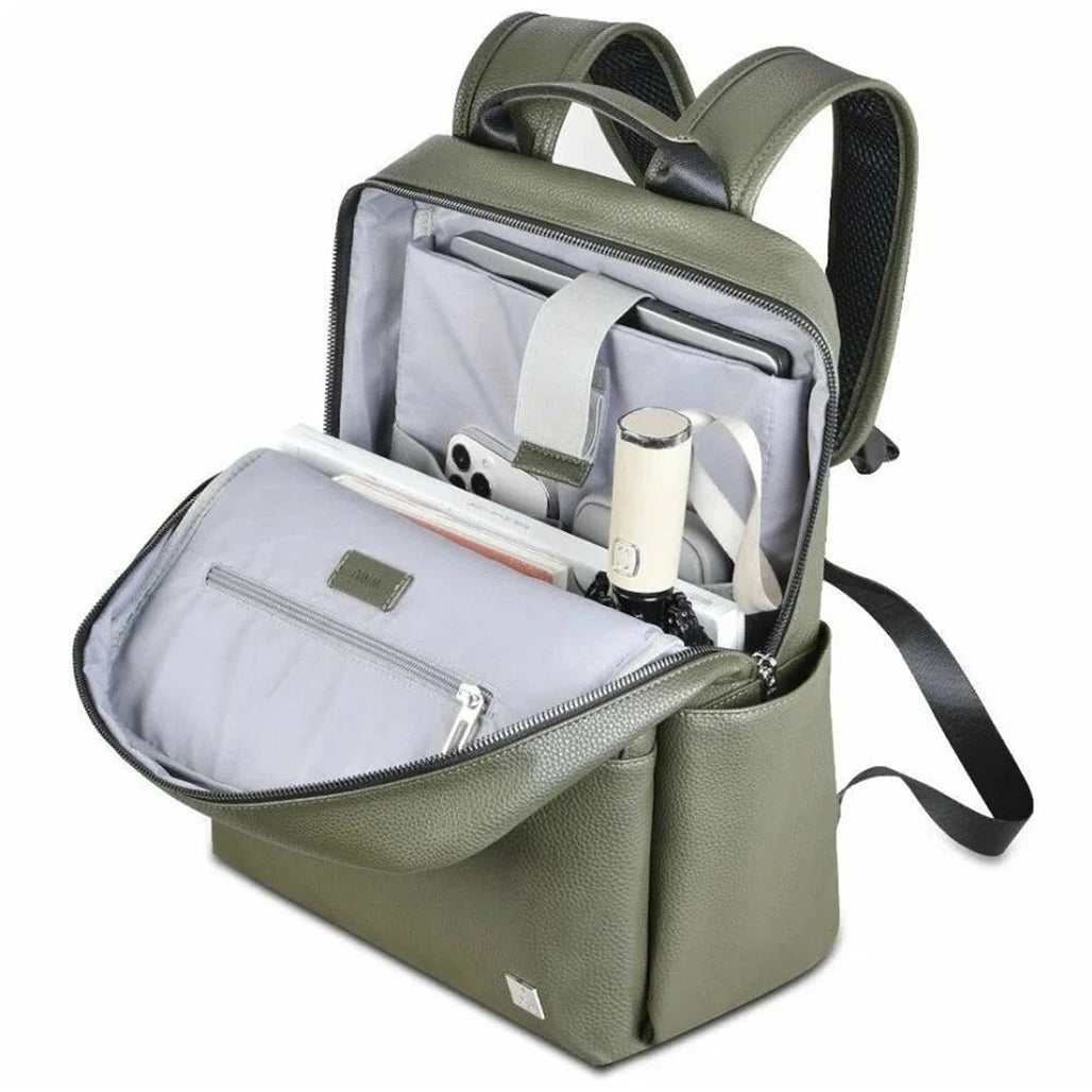 WIWU Osun Laptop Leather Waterproof Backpack - Saleshubstore