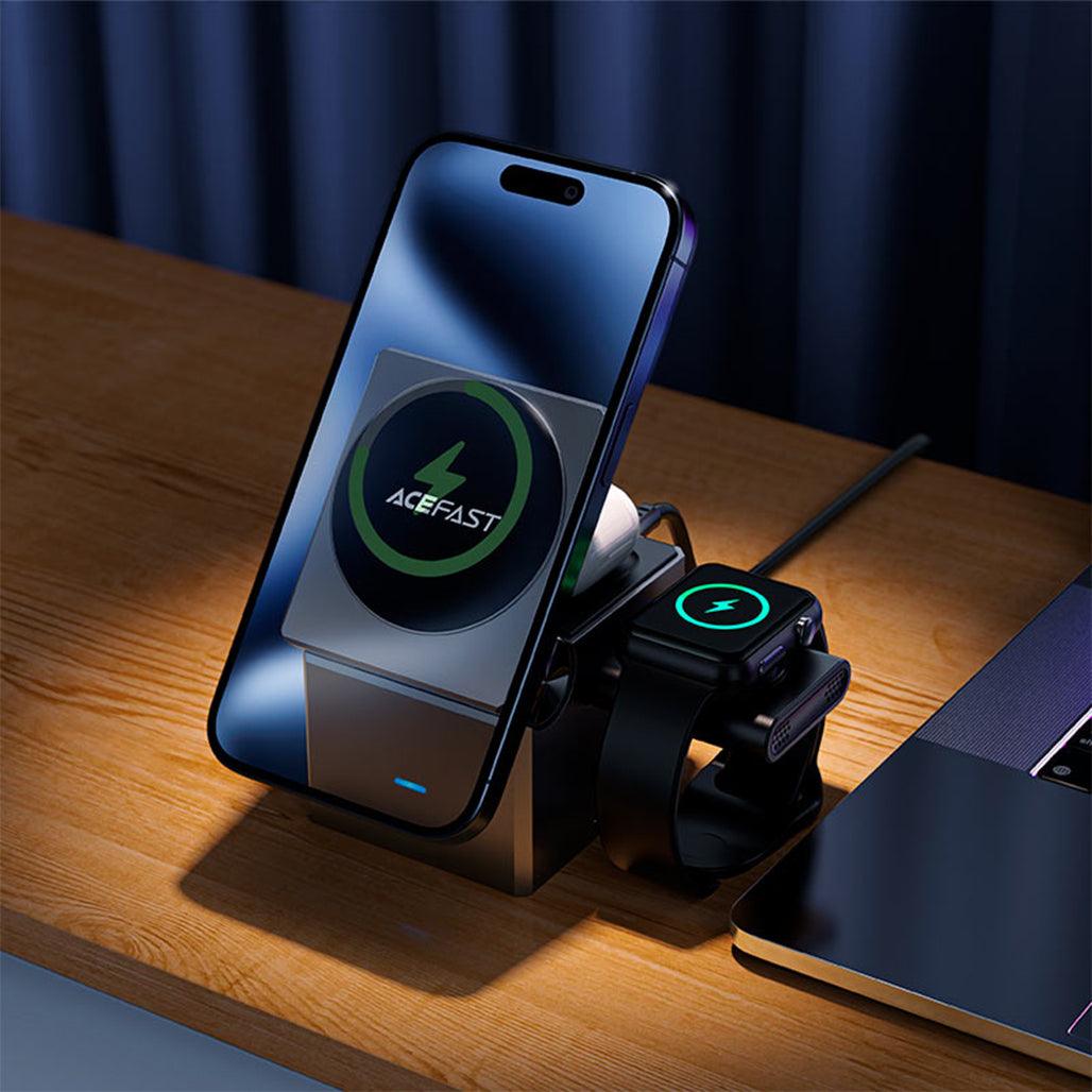 ACEFAST E18 Rubik’s Cube 3-in-1 Magnetic Wireless Charging Station - Saleshubstore