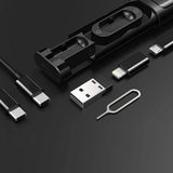 Mcdodo WF-1720 Travel Storage Box – All-in-One Cable, SIM & Adapter Kit - Saleshubstore