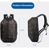 OZUKO 9205 15.6" Hard Shell Laptop Backpack With Speaker - Saleshubstore