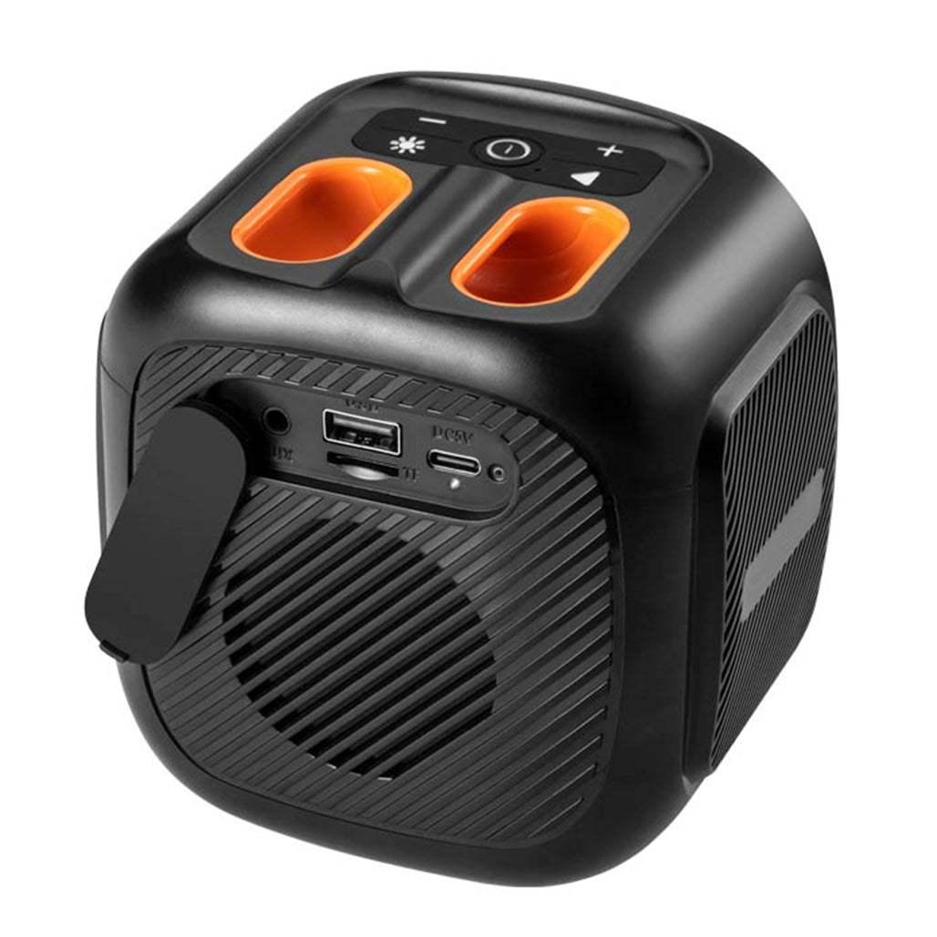 Porodo Soundtec Flash Portable Bluetooth Speaker – RGB Lights - Saleshubstore