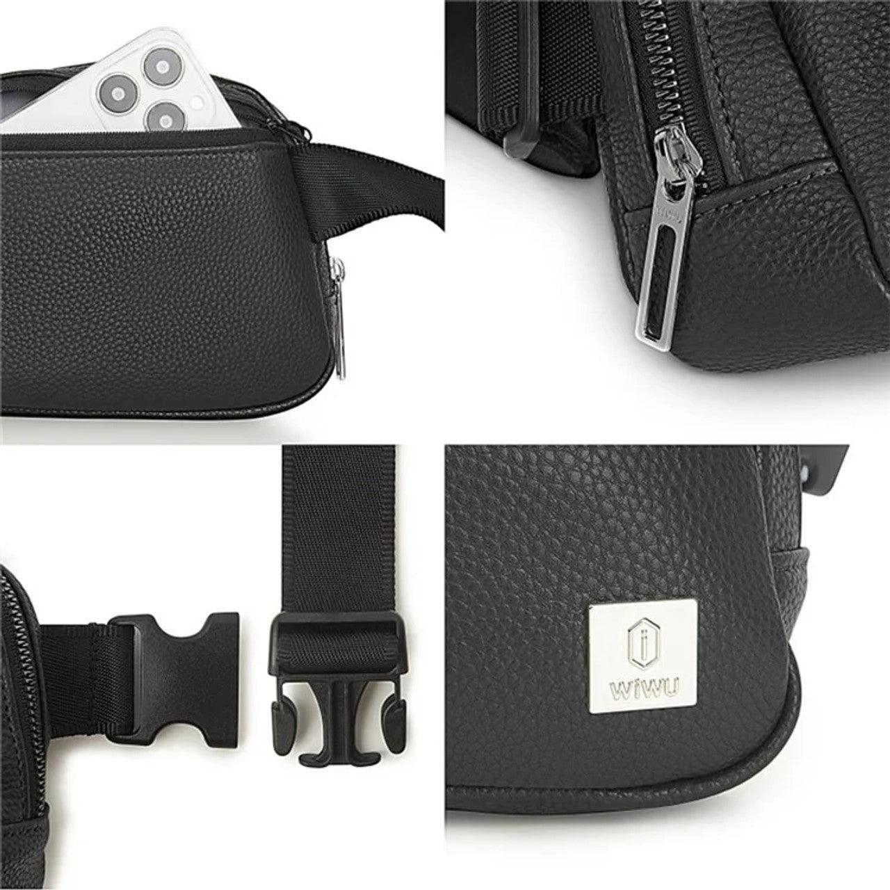 WIWU LULU Crossbody Bag PU Leather - Saleshubstore