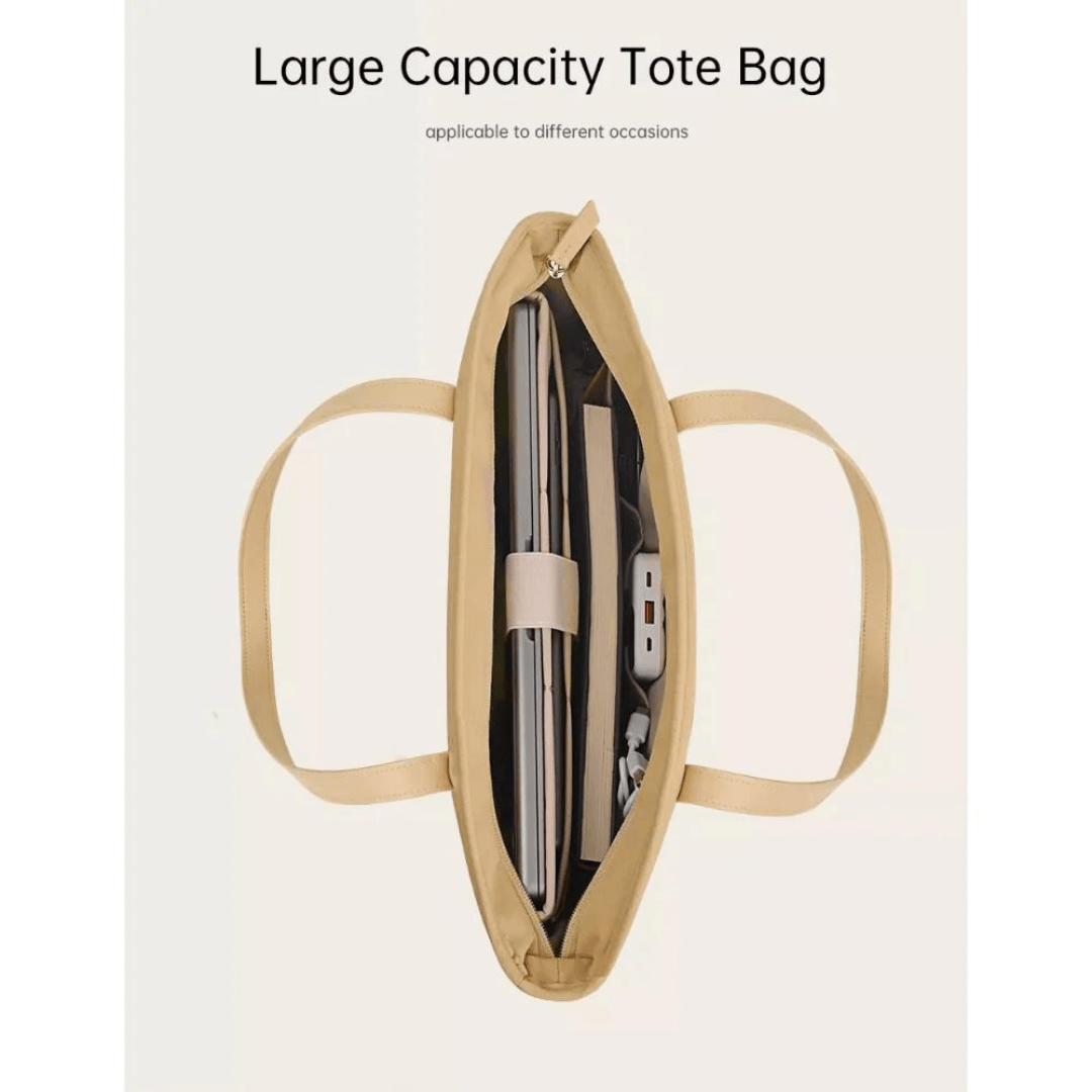 WiWU Ora Tote Lady Laptop Handbag with multiple Pockets for Ladies - Saleshubstore