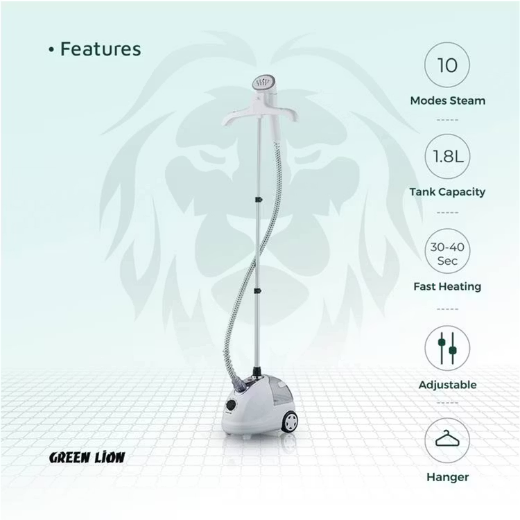 Green Lion Portable Household Garment Steamer 2000W 1.8L – White