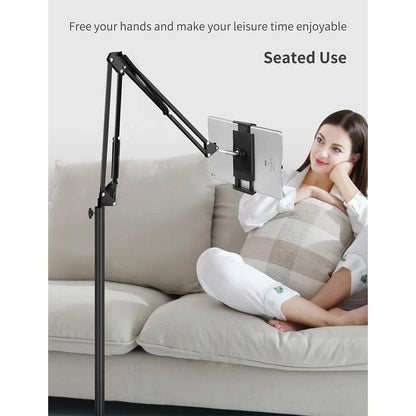 Tablet Floor Stand Adjustable Holder - Saleshubstore