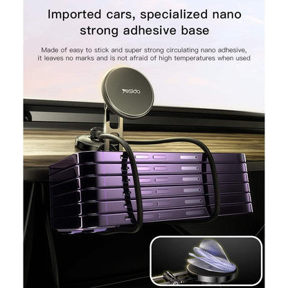 Yesido C199 Magnetic Phone Holder – Premium 360° Car Mount - Saleshubstore