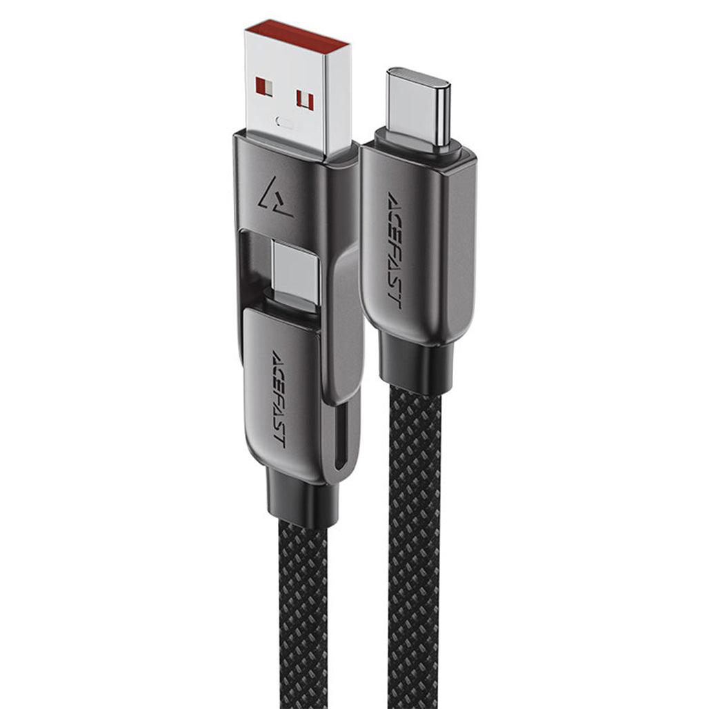 ACEFAST C13-04 USB-A / USB-C to USB-C Charging &amp; Data Cable (60W, 1.2m) - Saleshubstore
