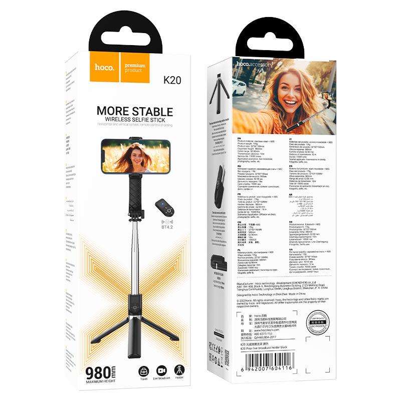 Hoco Tabletop Holder “K20 Prior” for Live Broadcast - Saleshubstore