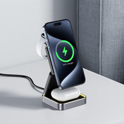 ACEFAST E20 3-in-1 Desktop Wireless Charging Holder - Saleshubstore