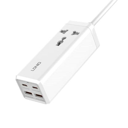 LDNIO SC1418 65W Fast Charging Desktop Power Strip with USB-C & USB-A Ports - Saleshubstore