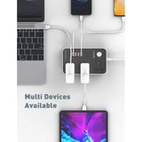 LDNIO SC3412 Power Socket with 3 Outlets and Fast Charging USB Ports - Saleshubstore