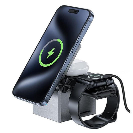 ACEFAST E18 Rubik’s Cube 3-in-1 Magnetic Wireless Charging Station - Saleshubstore