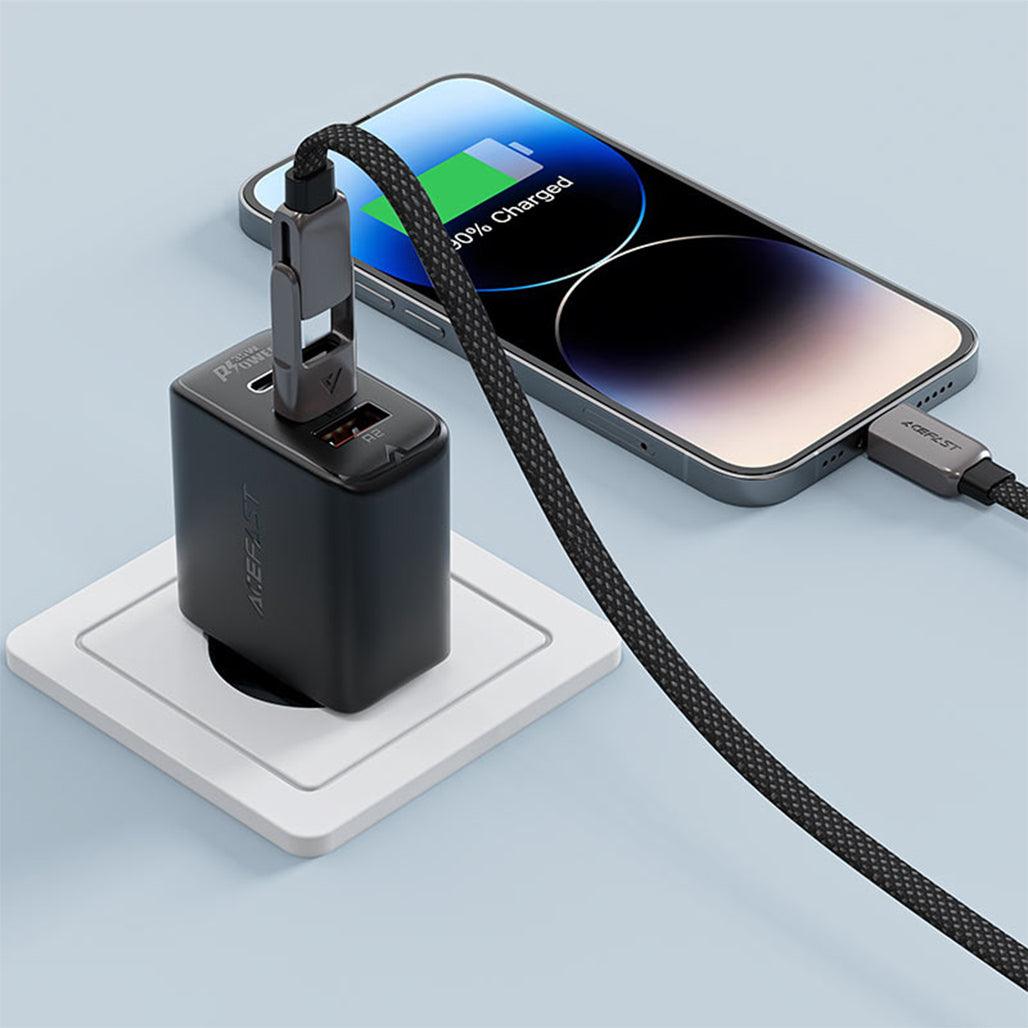 ACEFAST C13-04 USB-A / USB-C to USB-C Charging &amp; Data Cable (60W, 1.2m) - Saleshubstore