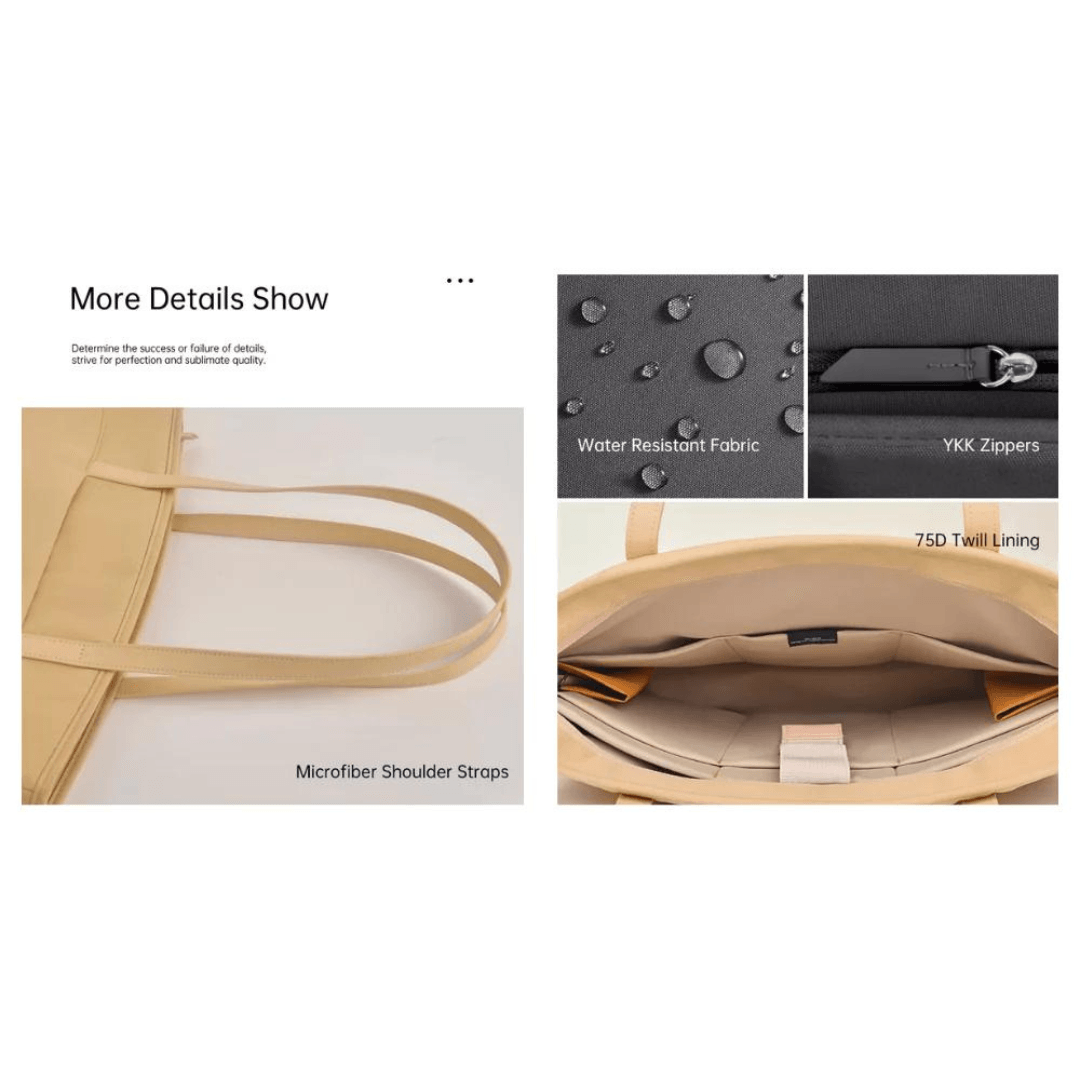 WiWU Ora Tote Lady Laptop Handbag with multiple Pockets for Ladies - Saleshubstore