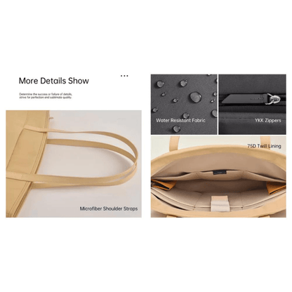 WiWU Ora Tote Lady Laptop Handbag with multiple Pockets for Ladies - Saleshubstore