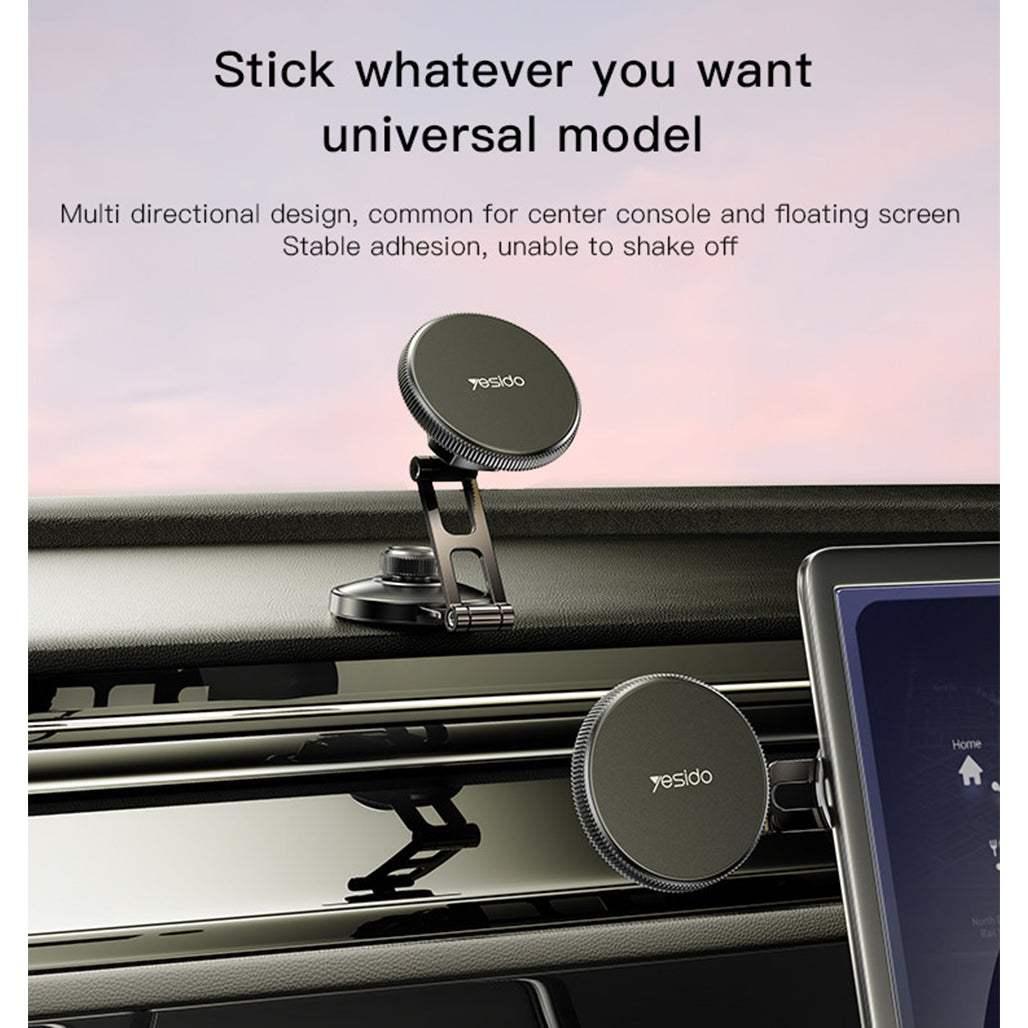 Yesido C199 Magnetic Phone Holder – Premium 360° Car Mount - Saleshubstore