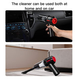 Yesido VC03 4500Pa Portable Handheld Vacuum Cleaner – Compact Cordless Cleaner for Car & Home
