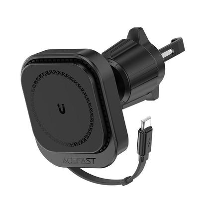 ACEFAST D32 Magnetic Wireless Charging Holder with Retractable Cable - Saleshubstore