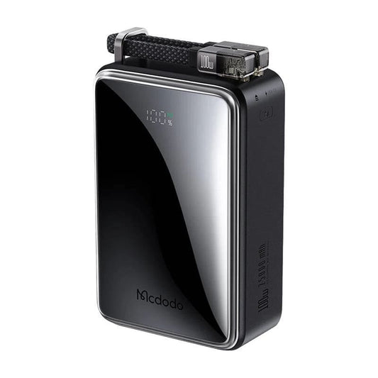 Mcdodo MC-0561 100W Digital Display 25000mAh Power Bank with Built-in Cable