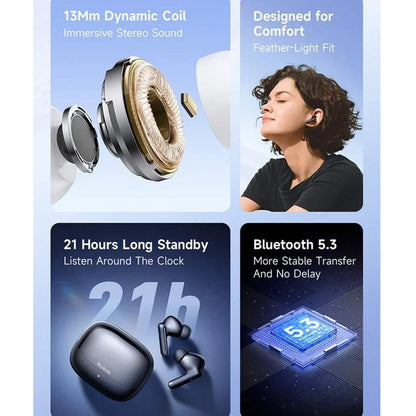 Mcdodo HP-0041 In-Ear Headphones – High-Quality Sound, Comfortable Fit | Stereo Bass, Noise Isolation, Tangle-Free Design - Saleshubstore