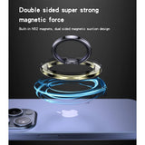 Yesido C205 Metal Folding MagSafe Ring Phone Holder – Magnetic Grip & Stand for iPhone