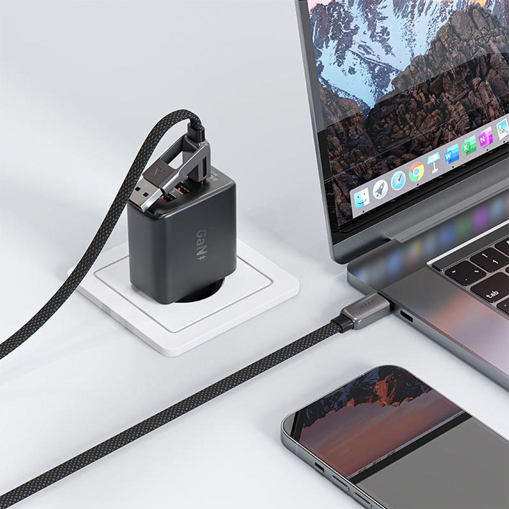 ACEFAST C13-04 USB-A / USB-C to USB-C Charging &amp; Data Cable (60W, 1.2m) - Saleshubstore