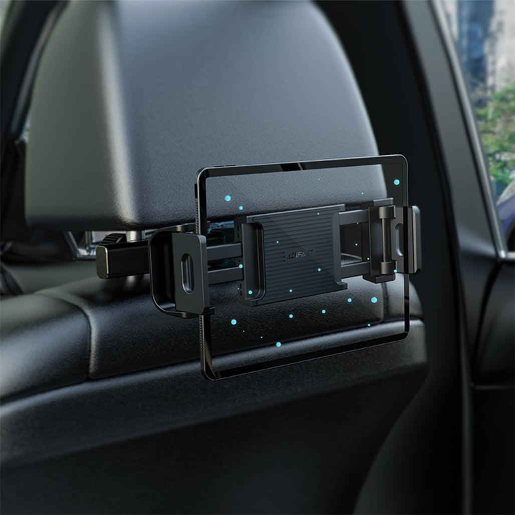 ACEFAST D8 Foldable Headrest Car Mount – Universal Tablet &amp; Phone Holder for Rear Seat Entertainment (4.7–12.9”) - Saleshubstore