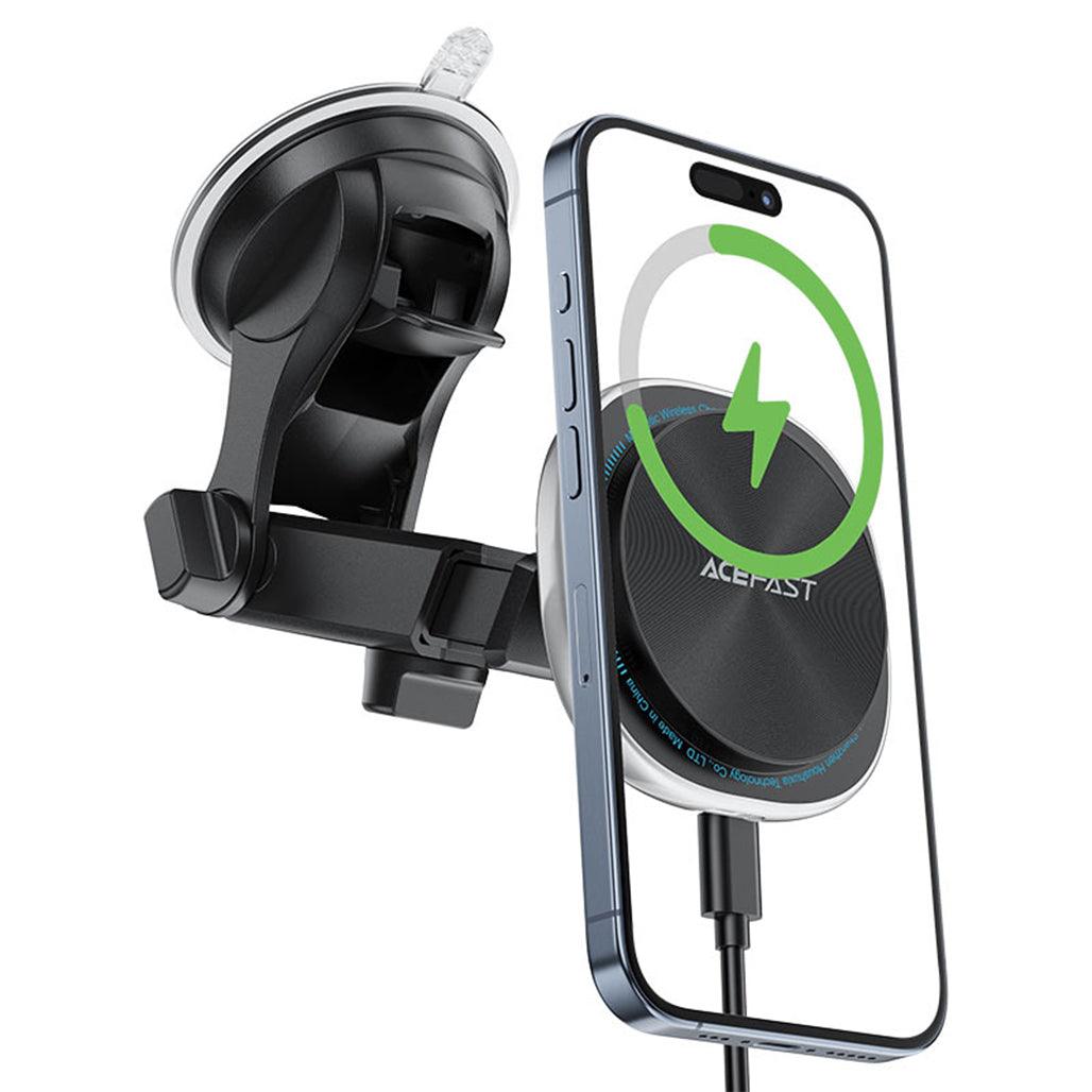 Acefast D42 MagSafe Wireless Car Charger – Fast Charging Dashboard Phone Holder for iPhone - Saleshubstore