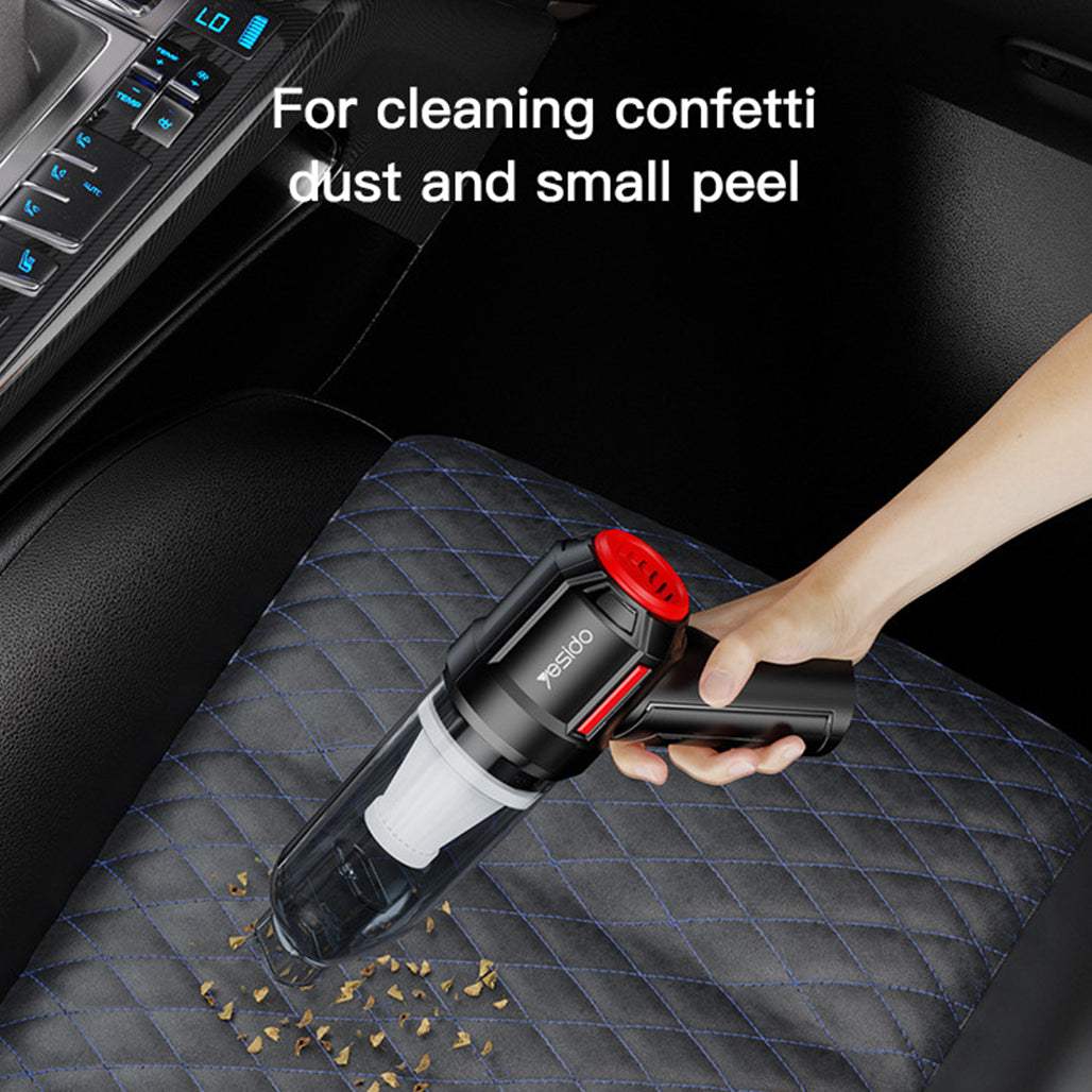 Yesido VC03 4500Pa Portable Handheld Vacuum Cleaner – Compact Cordless Cleaner for Car & Home