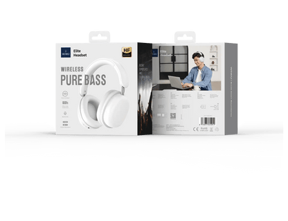 WiWU TD-05 Elite Wireless Headset – Hi-Fi Sound, Foldable Design, All-Day Comfort - Saleshubstore